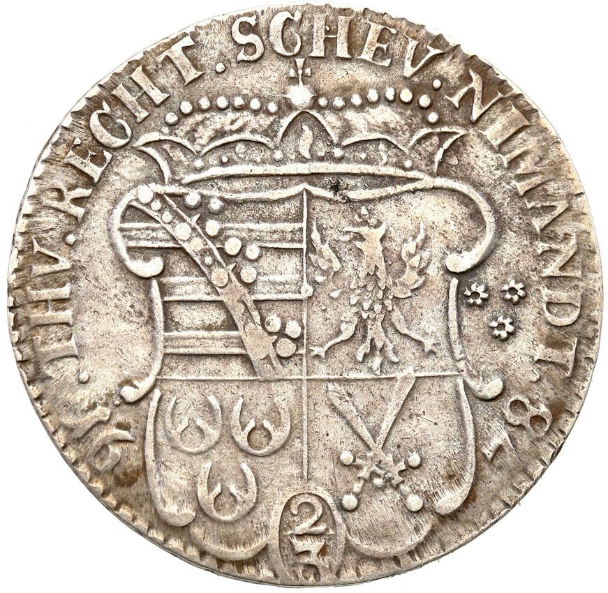 Niemcy/Frakonia. Juliusz Franz Gulden (2/3 Talara) 1678